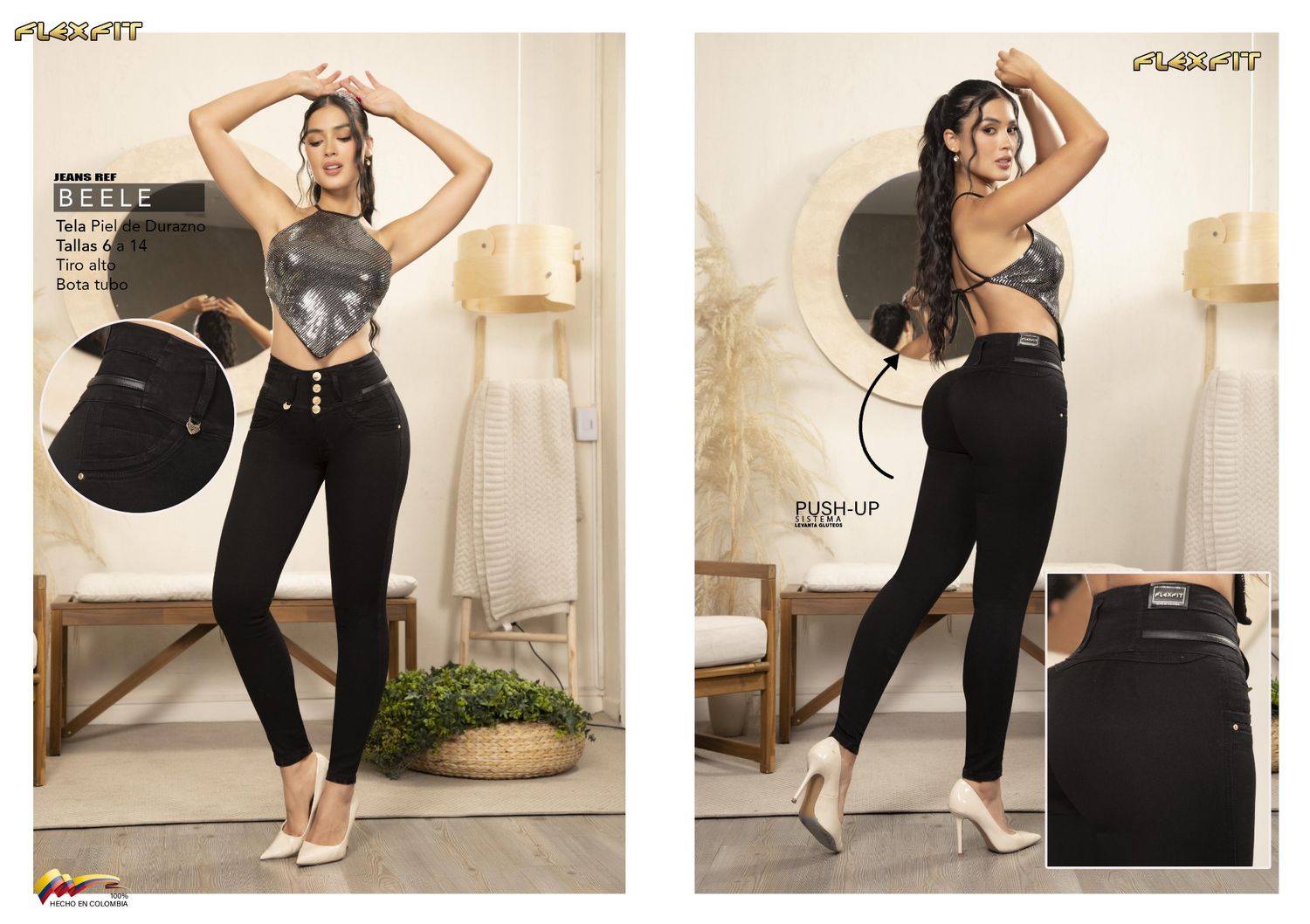 Jeans levanta cola