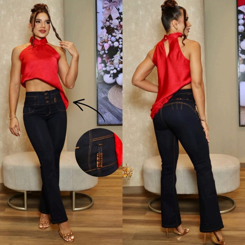 Jeans levanta cola campana