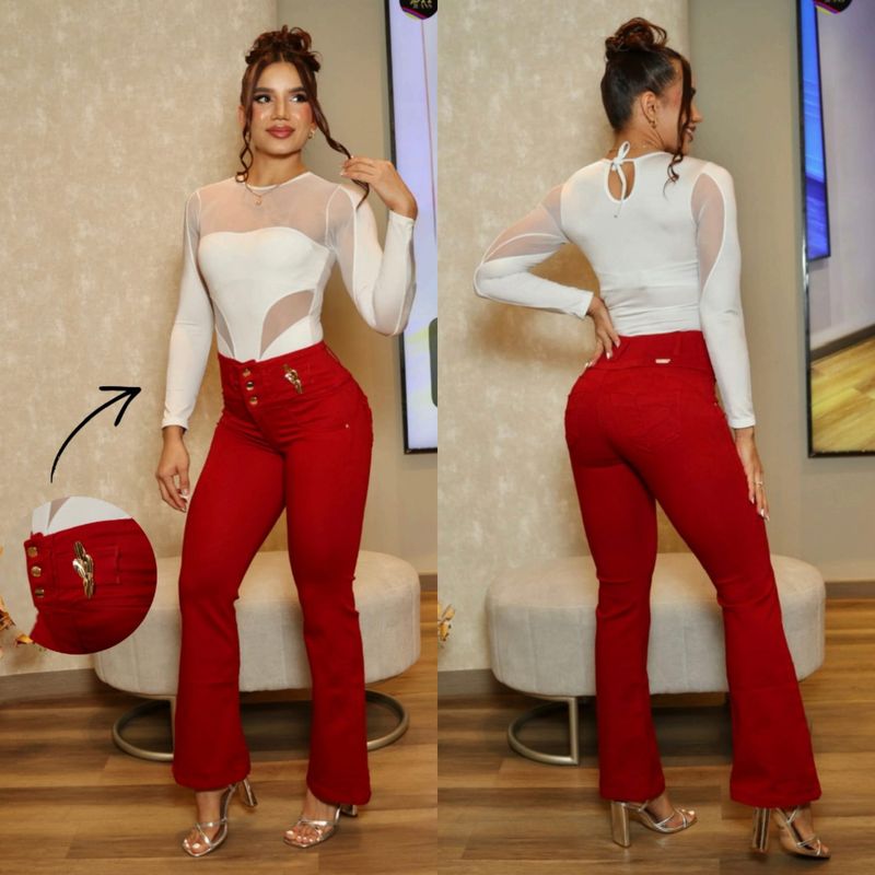 Jeans levanta cola campana