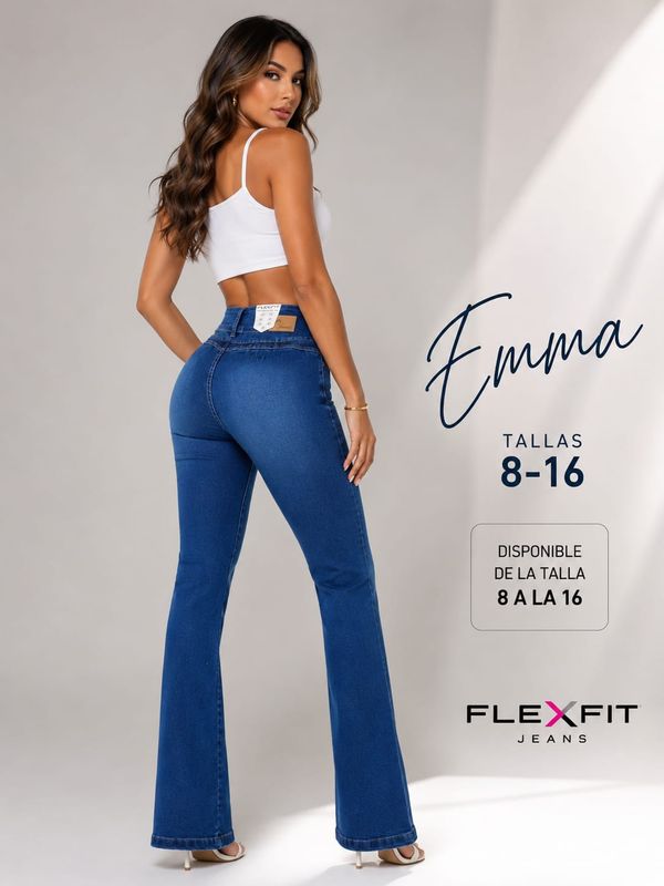 Jeans levanta cola BOTA ANCHA