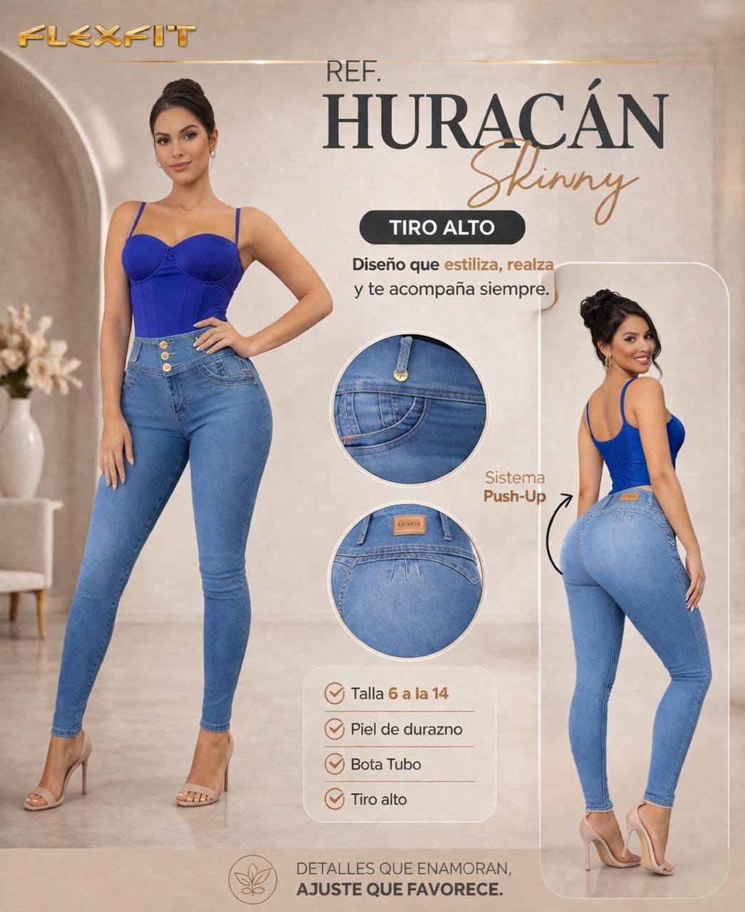 Jeans levanta cola