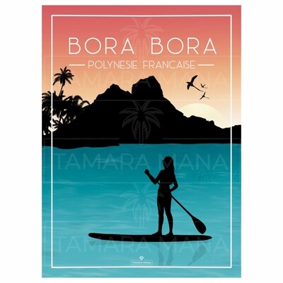 BORA BORA 2 - Sunset Postcards