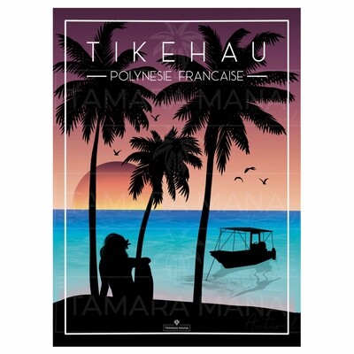 TIKEHAU - Sunset Postcards