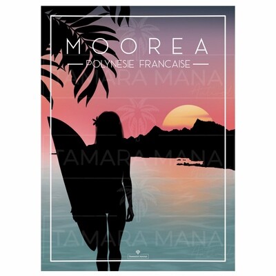 MOOREA 2 - Sunset Postcards