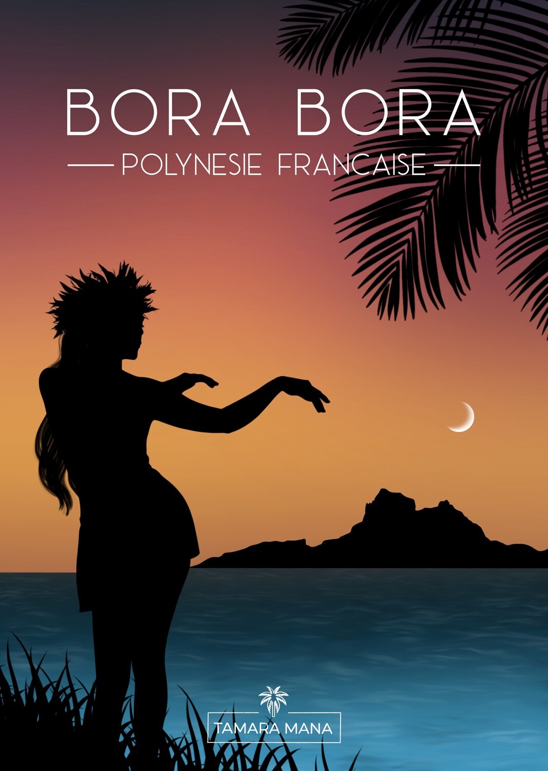 A3 Bora Bora Sunset