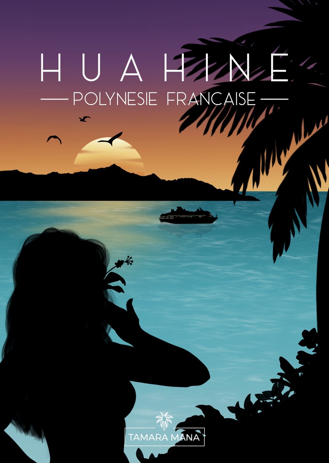 A3 Huahine Sunset