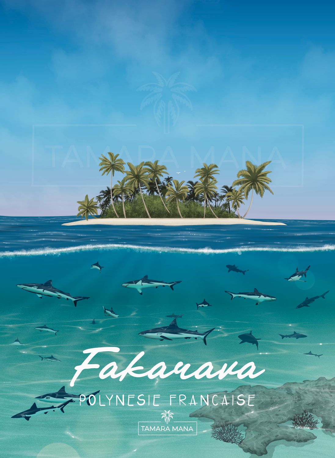 FAKARAVA - postcard