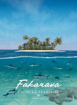 FAKARAVA - postcard