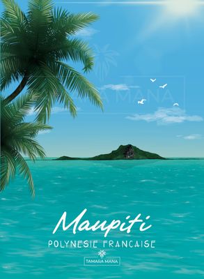 MAUPITI - postcard