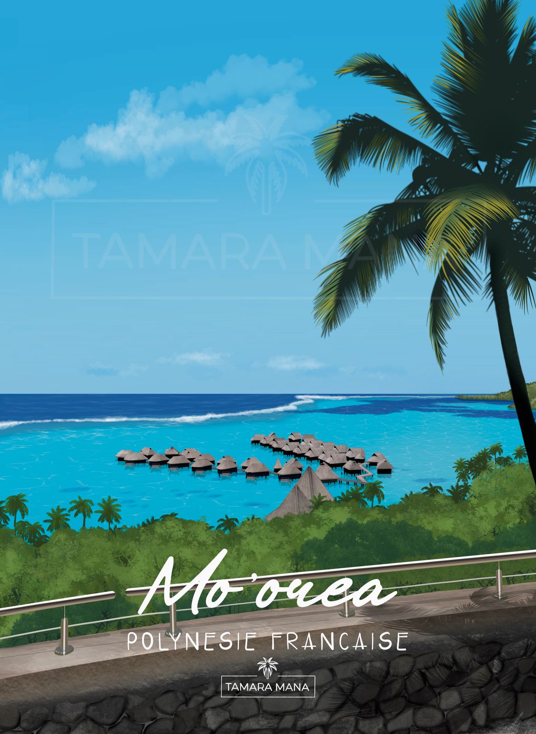 MOOREA - postcard