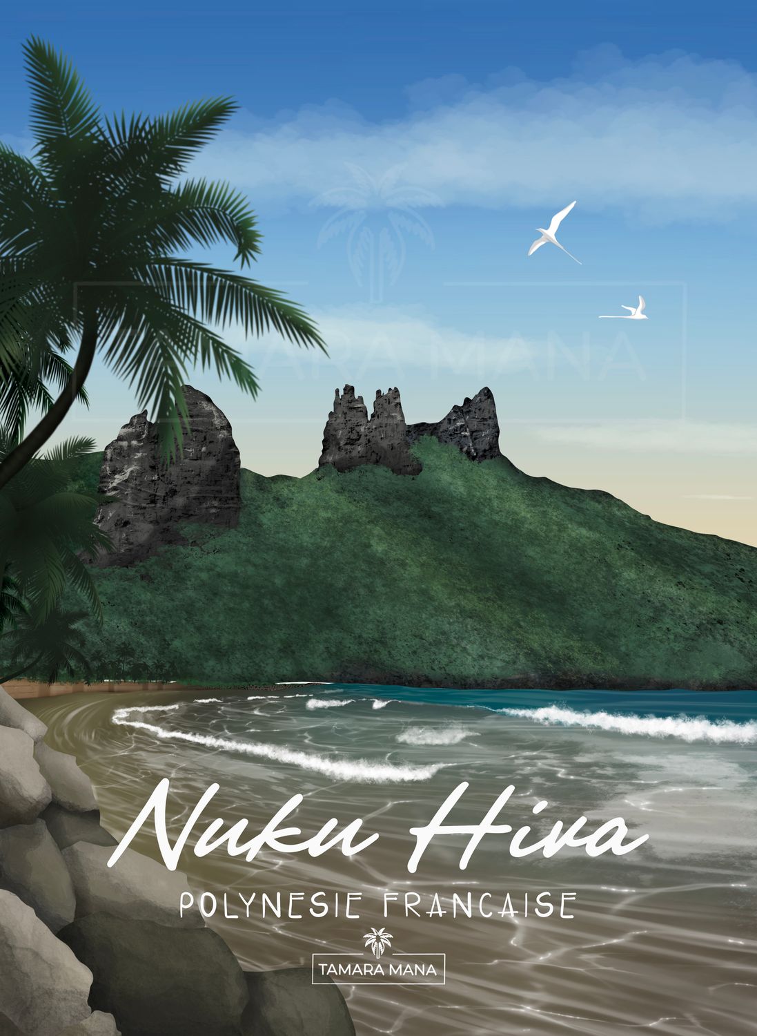 NUKU HIVA - postcard