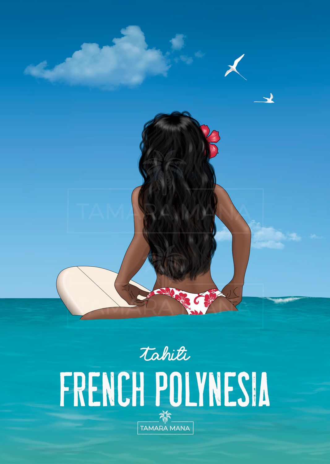 A3 Surf Girl