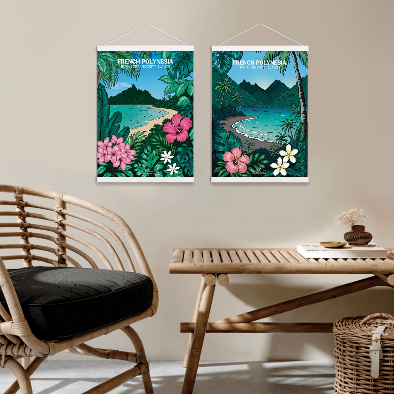 A4 Bora Bora - Retro