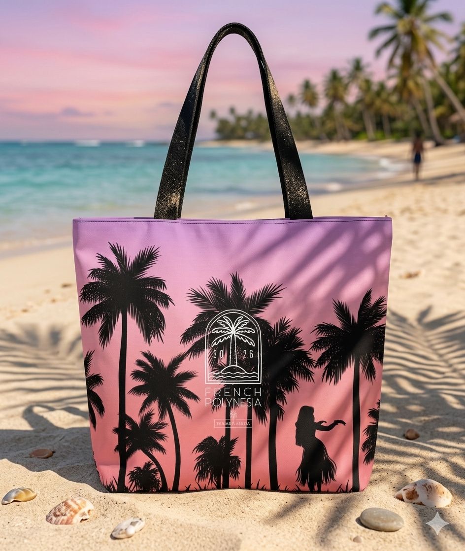 Sac de Plage Tyvek - Sunset Motu
