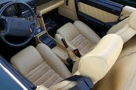 Seat upholstery  Spider III 1990-1993 skay/alcantara