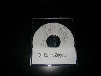 Spareparts catalogus 101 750 sprint Zagato