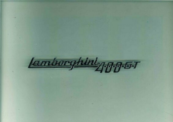 "Lamborhini 400 GT"