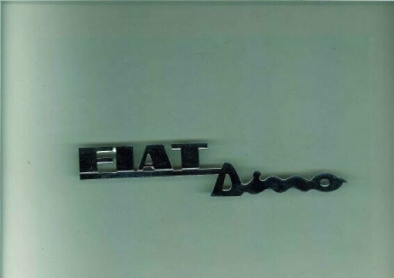 FIAT DINO SIDE BADGE
