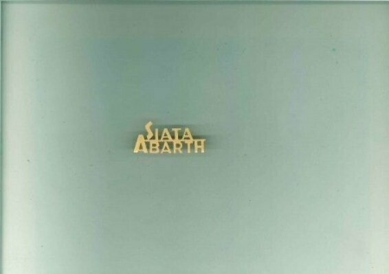 Siata Abarth Badge