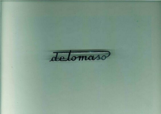 De tomaso Badge