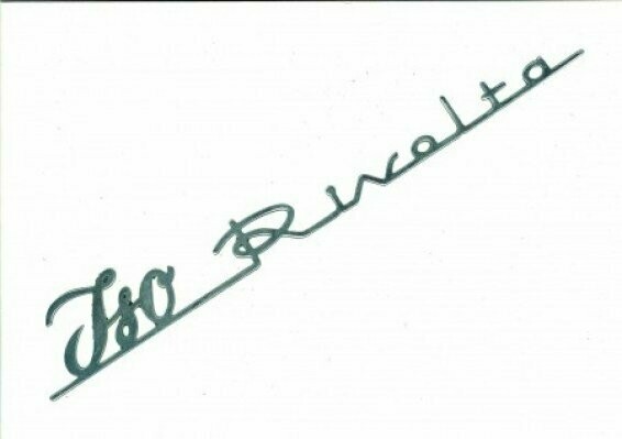 TEXT ISO RIVOLTA GRIFO