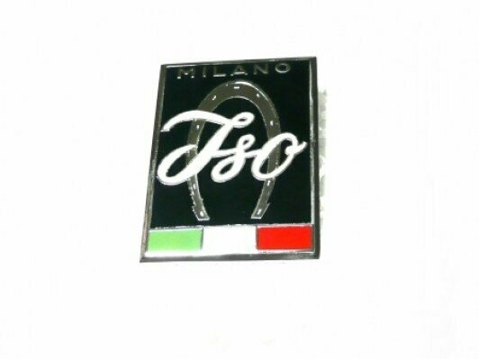ISO   badge black