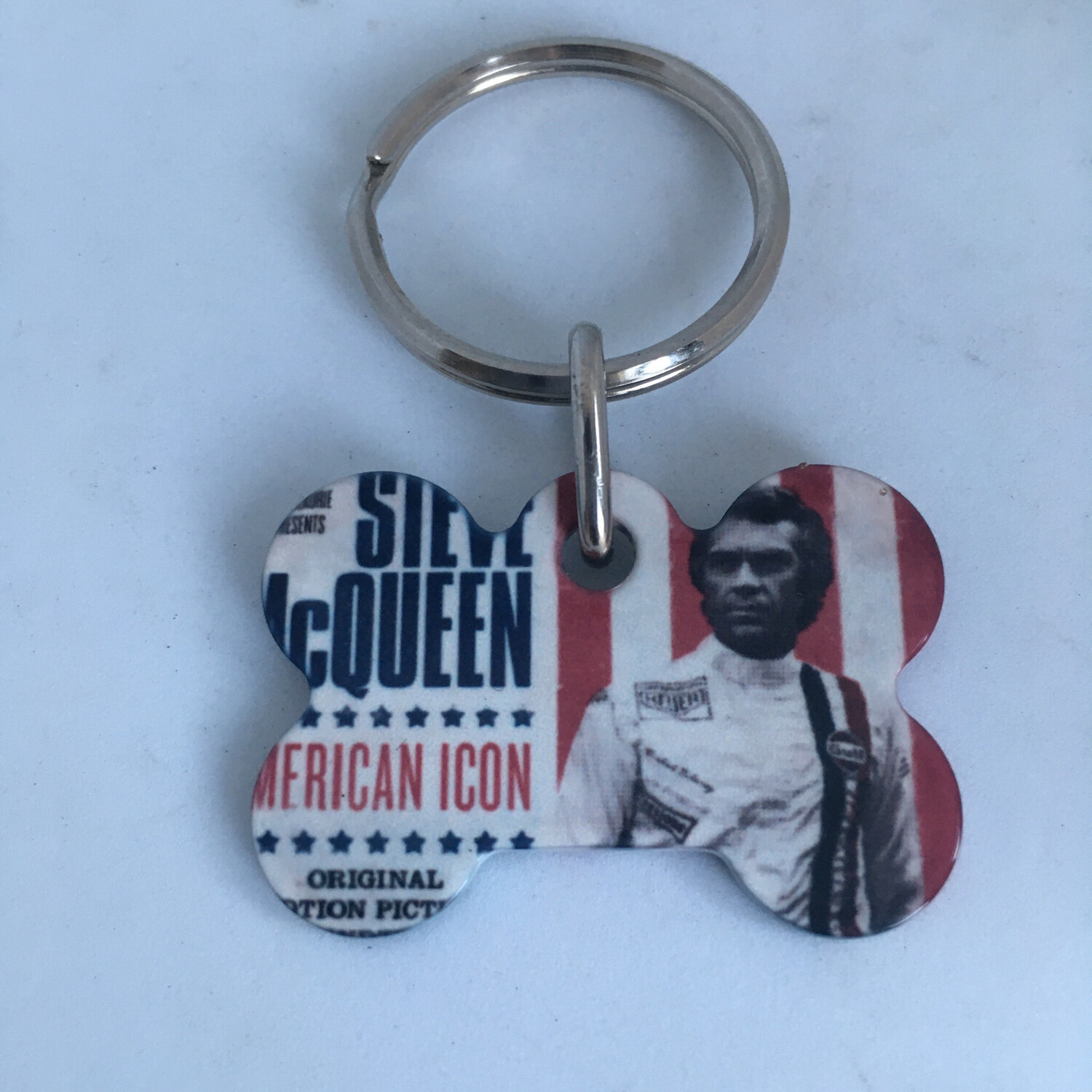 Keyring Steve Mc.Queen