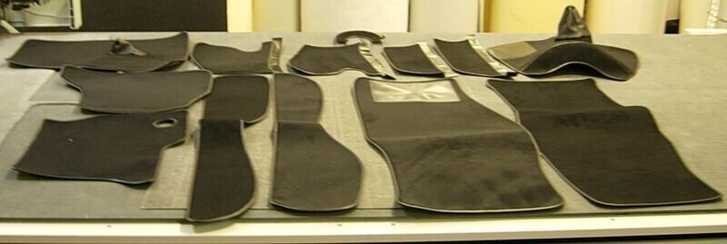 Carpet tapijt set Giulia 1600 Spider Veloce 1964-1965