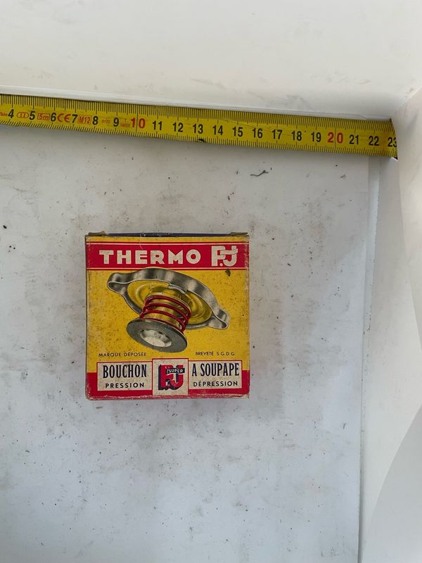 Radiator dop