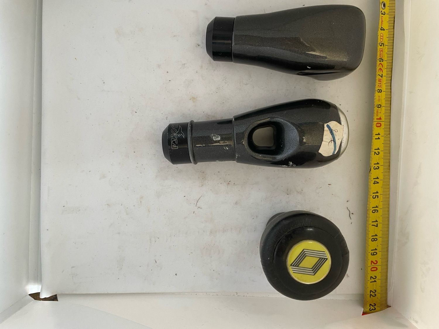 Versnelling pook knop