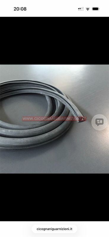 Rubbers achter zijruit set Ghibli Coupe SS