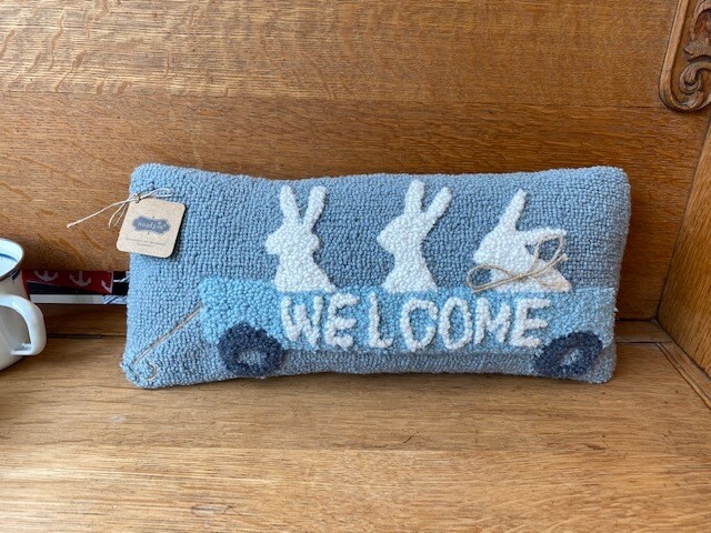 Bunnies in Wagon