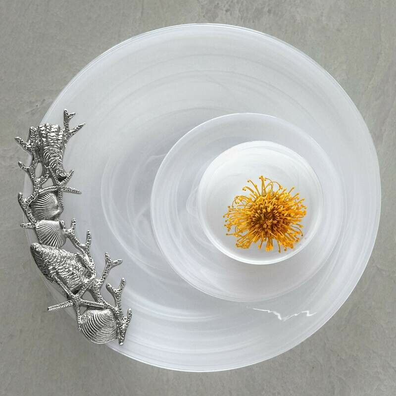 Alabaster Ind Bowl (6612/A/C)
