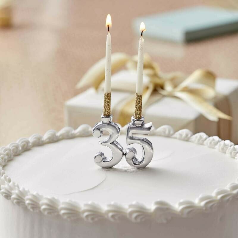 Number Candle Holder Set (1221)
