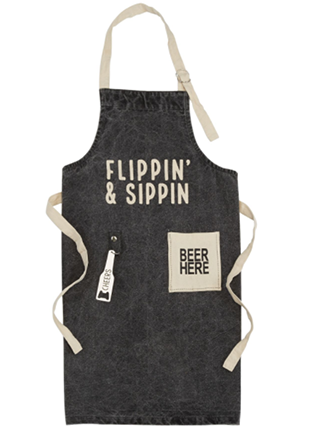 Flippin &amp; Sippen Apron