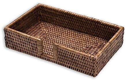 Guest Towel Rattan Holder