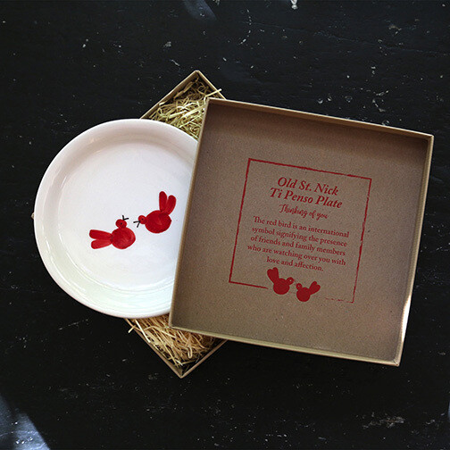 Red Bird Plate