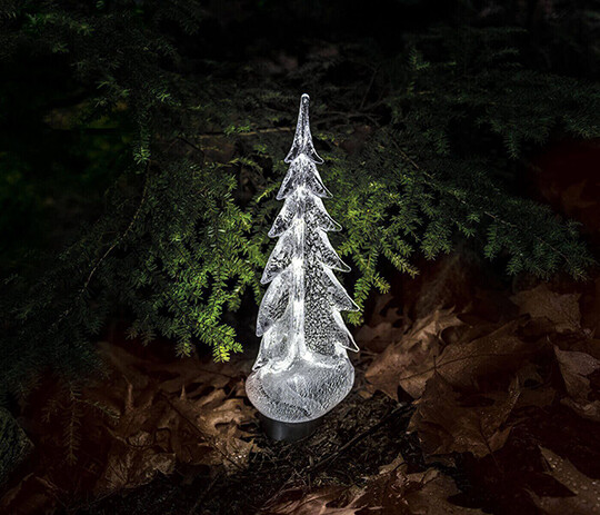 Slvr Leaf Tree 14" 6682
