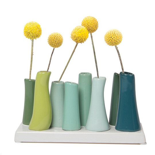 Multicolor Bud Vase