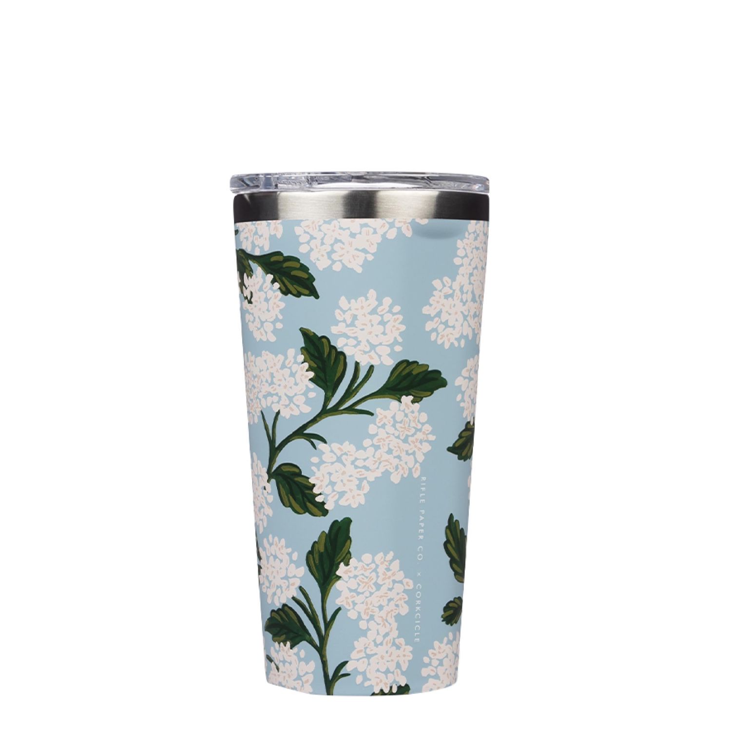 Corkcicle Tumbler  (16oz), Style: Hydrangea