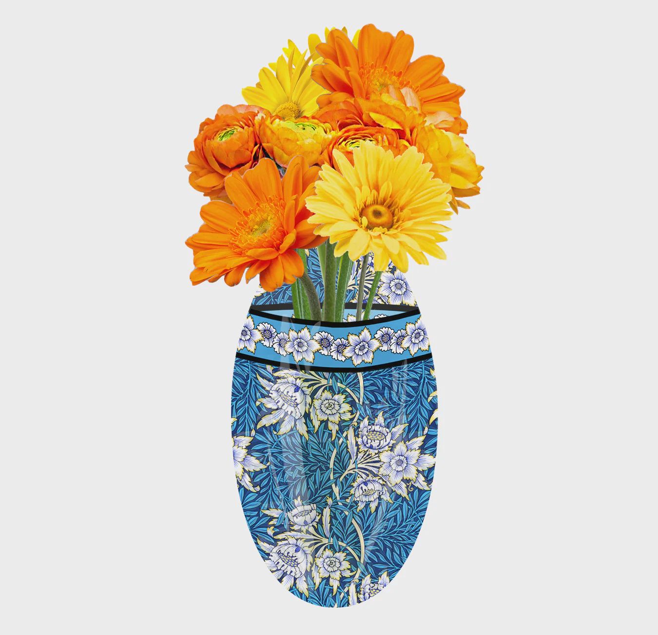 MOD Suc Cup Vase, Suction Cup Vase: Tulip &amp; Willow