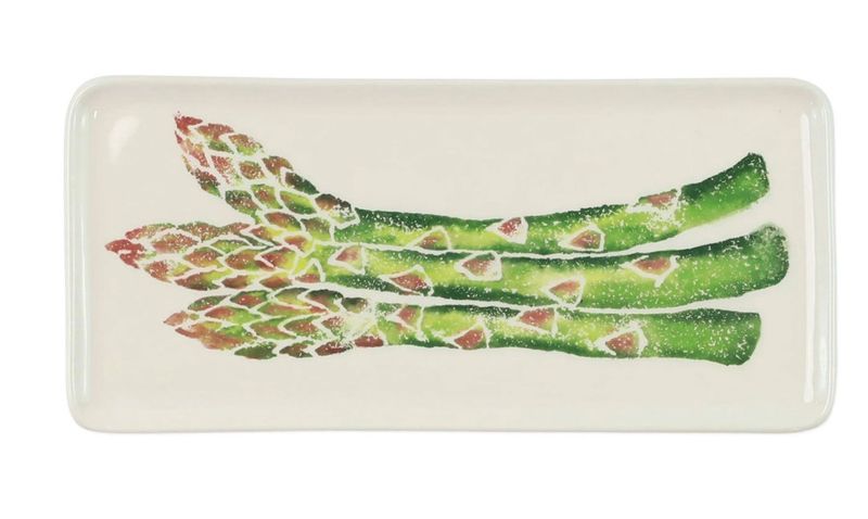 Spring Veg Sm Rect Pltr  SGV-9728