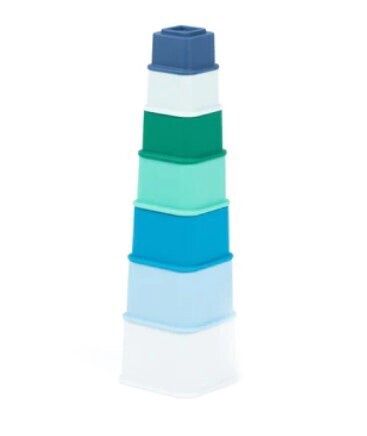 Happy Stacks, Color: Blue