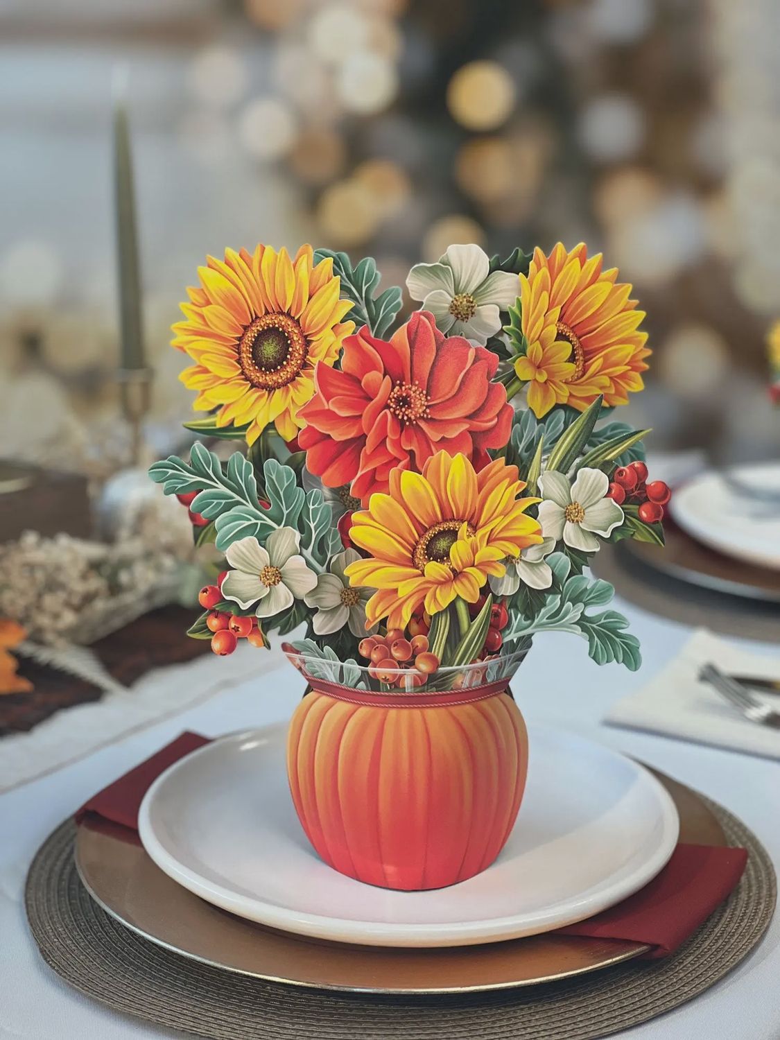 Holiday Centerpieces, Name: Pumpkin