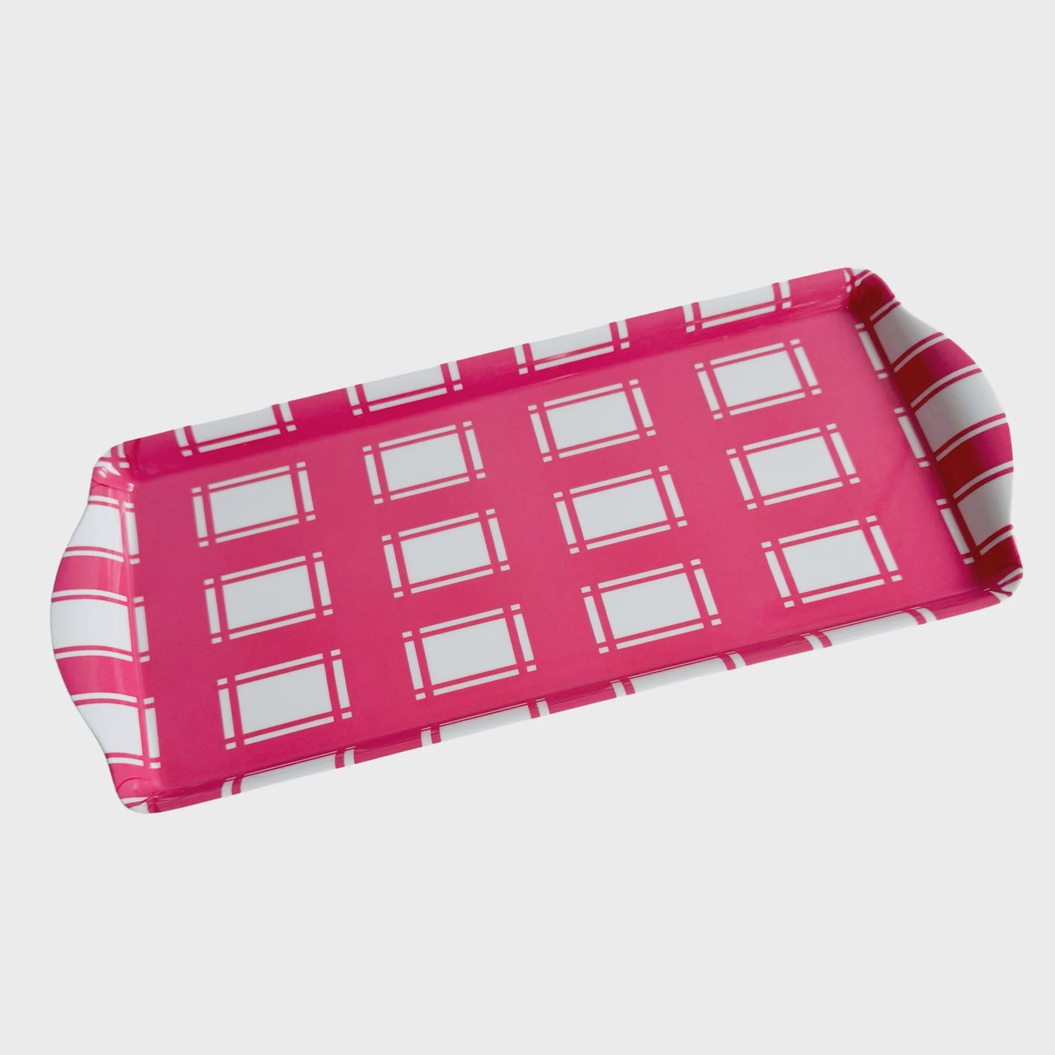 Party Tray, Color: Pink Plaid