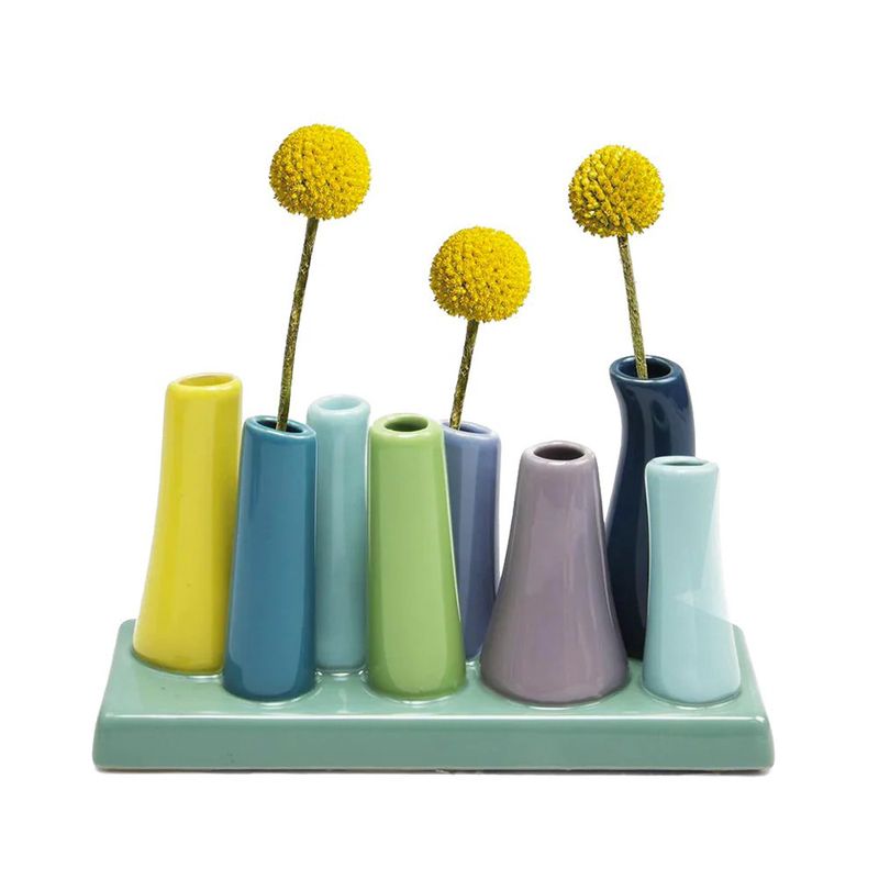 Multicolor Bud Vase