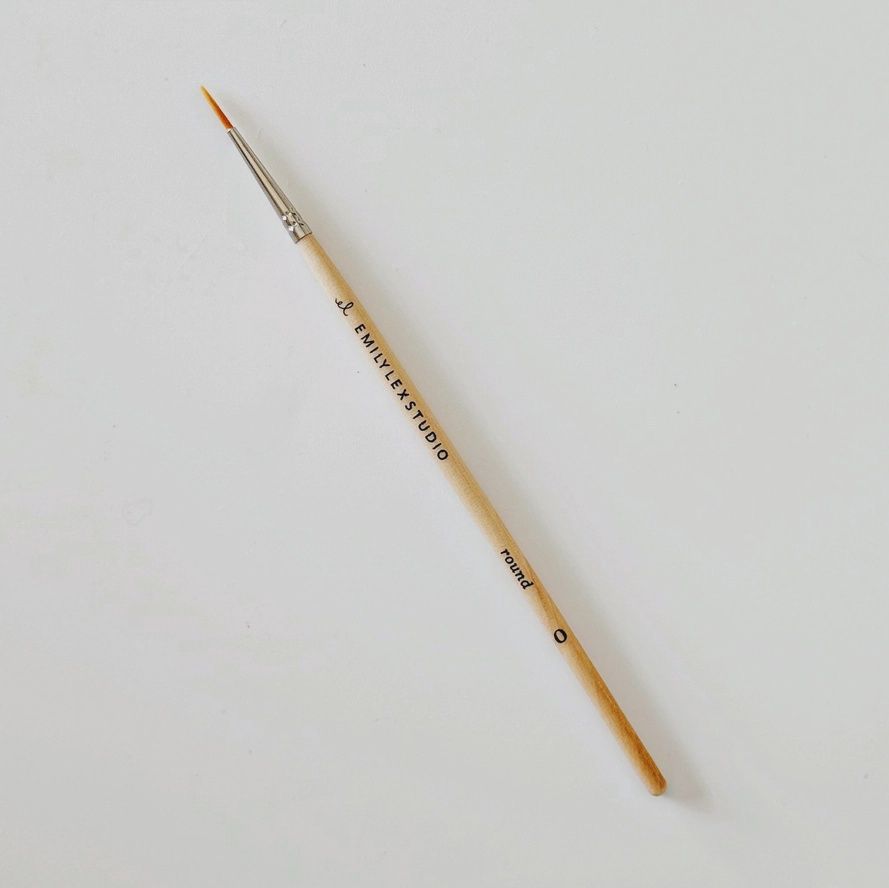 Watercolor Brushes, Size: 0