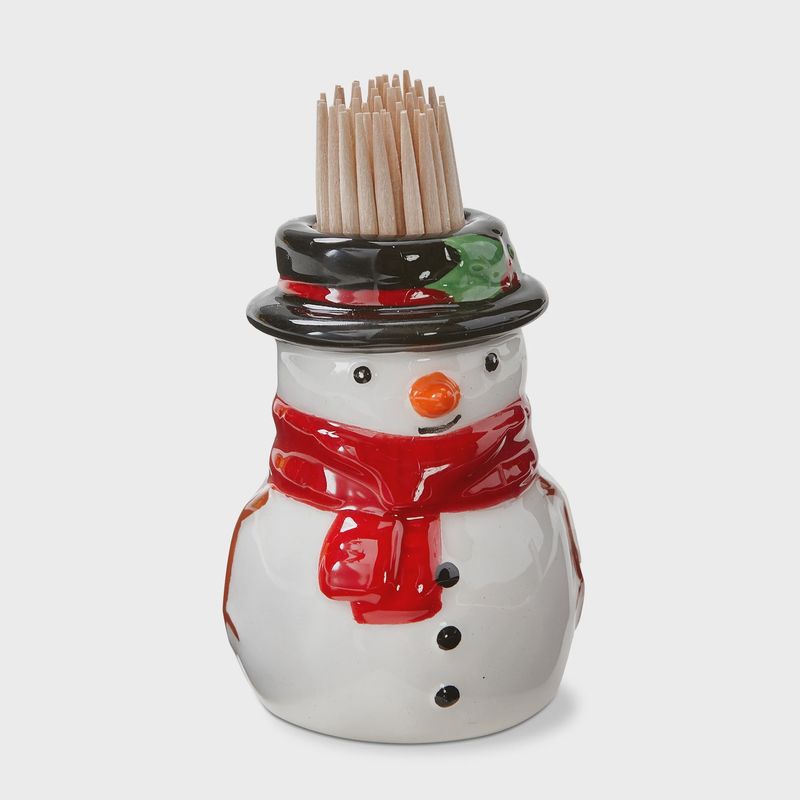 Snowman Toothpick