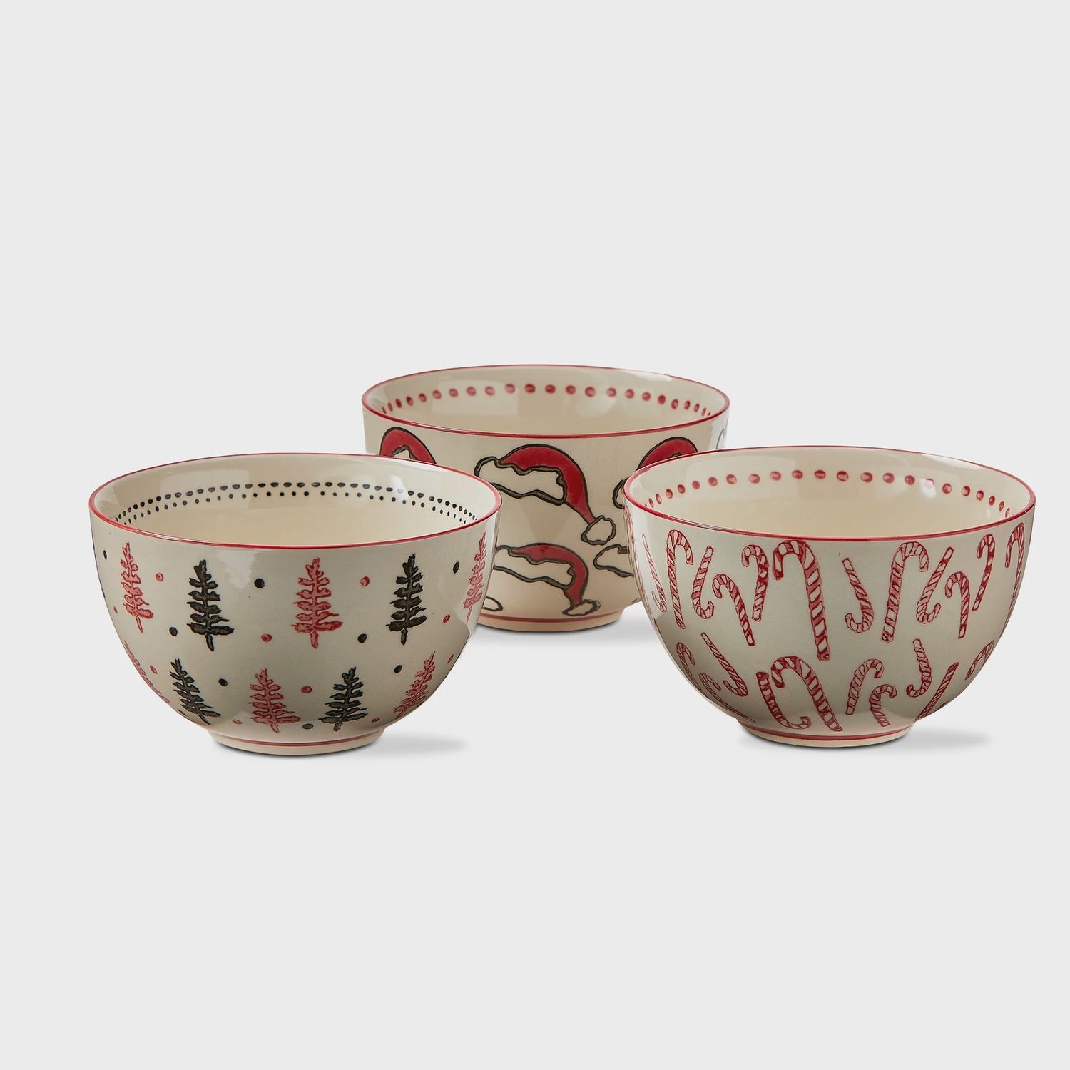 Santa Snack Bowl Assort