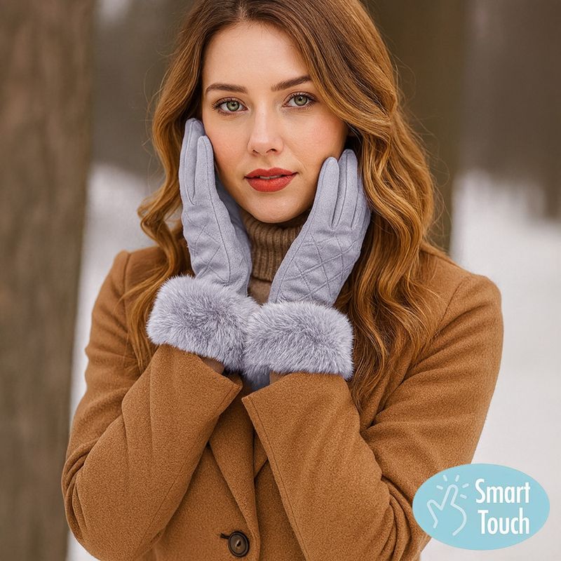 Quilted Smart Gloves